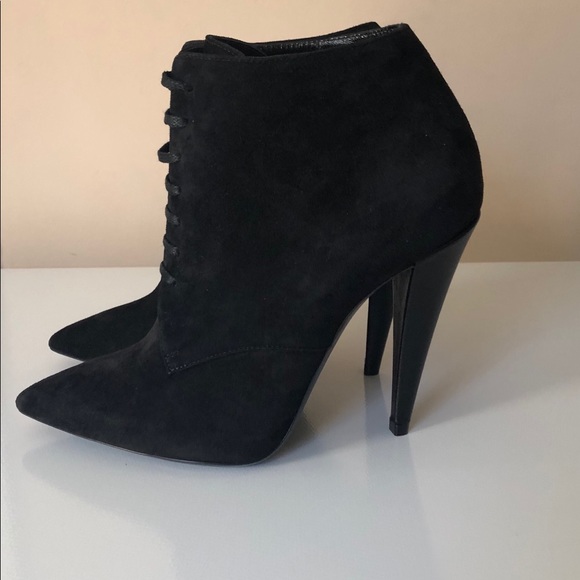 Yves Saint Laurent YSL Era Suede Ankle Boots - Picture 13 of 16